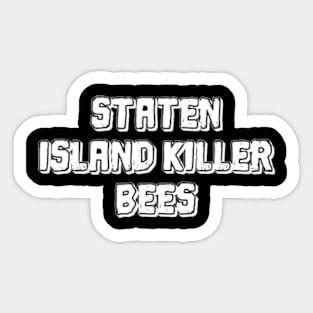 Wutang clan staten island killer bees Sticker